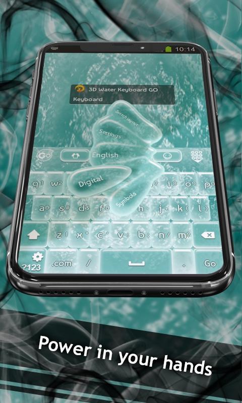 3D Water Keyboard
