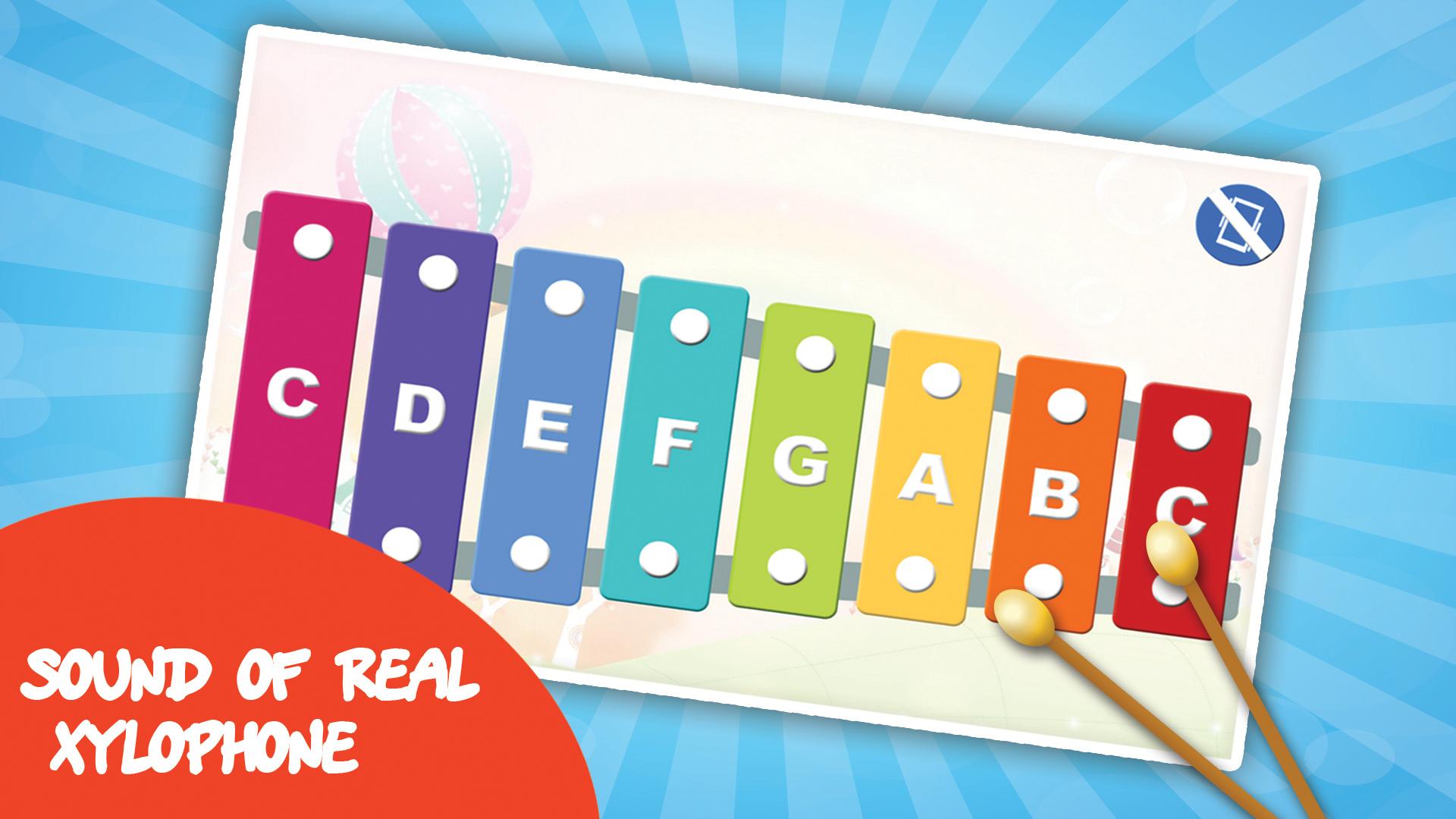 Music game for kids: Xylophone