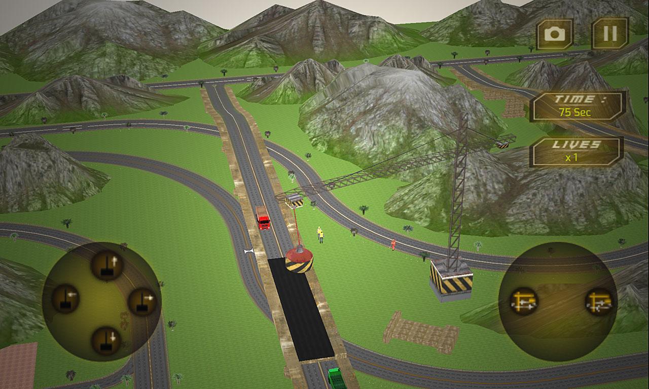 Bridge Construction Crane Op