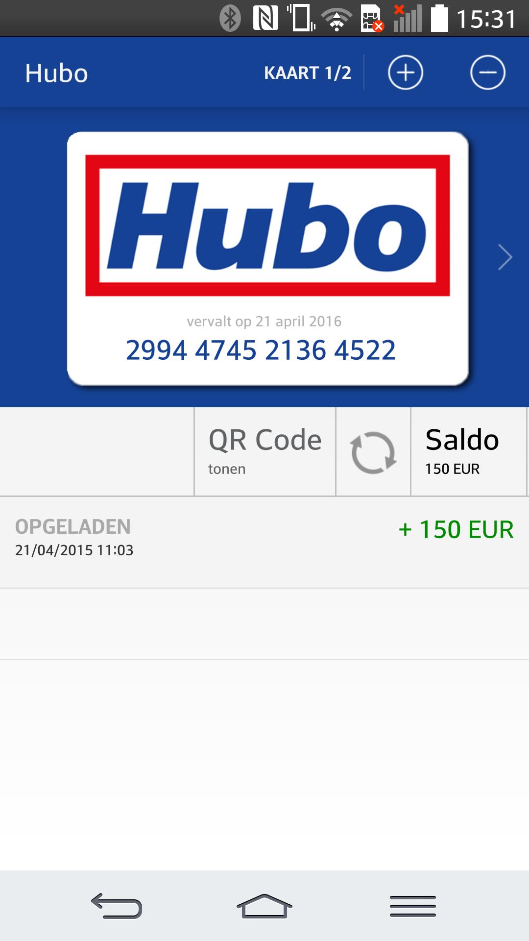 Hubo Cadeaukaart
