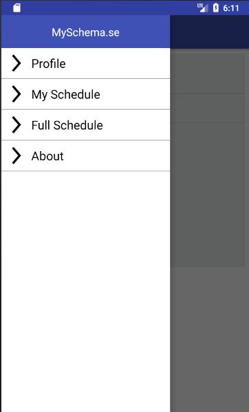 MySchema - Online Arbetsschema