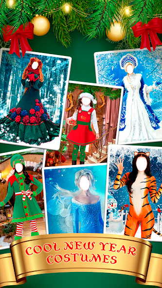 Christmas Photo Frame Costumes