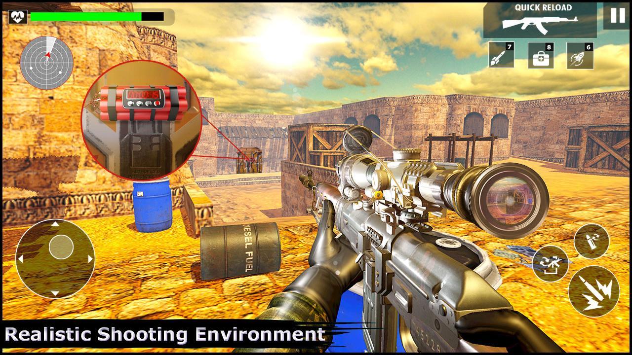 US Army Sniper Shooter