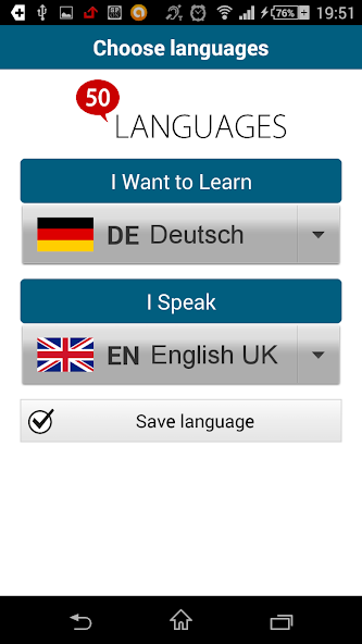 Learn German - 50 languages