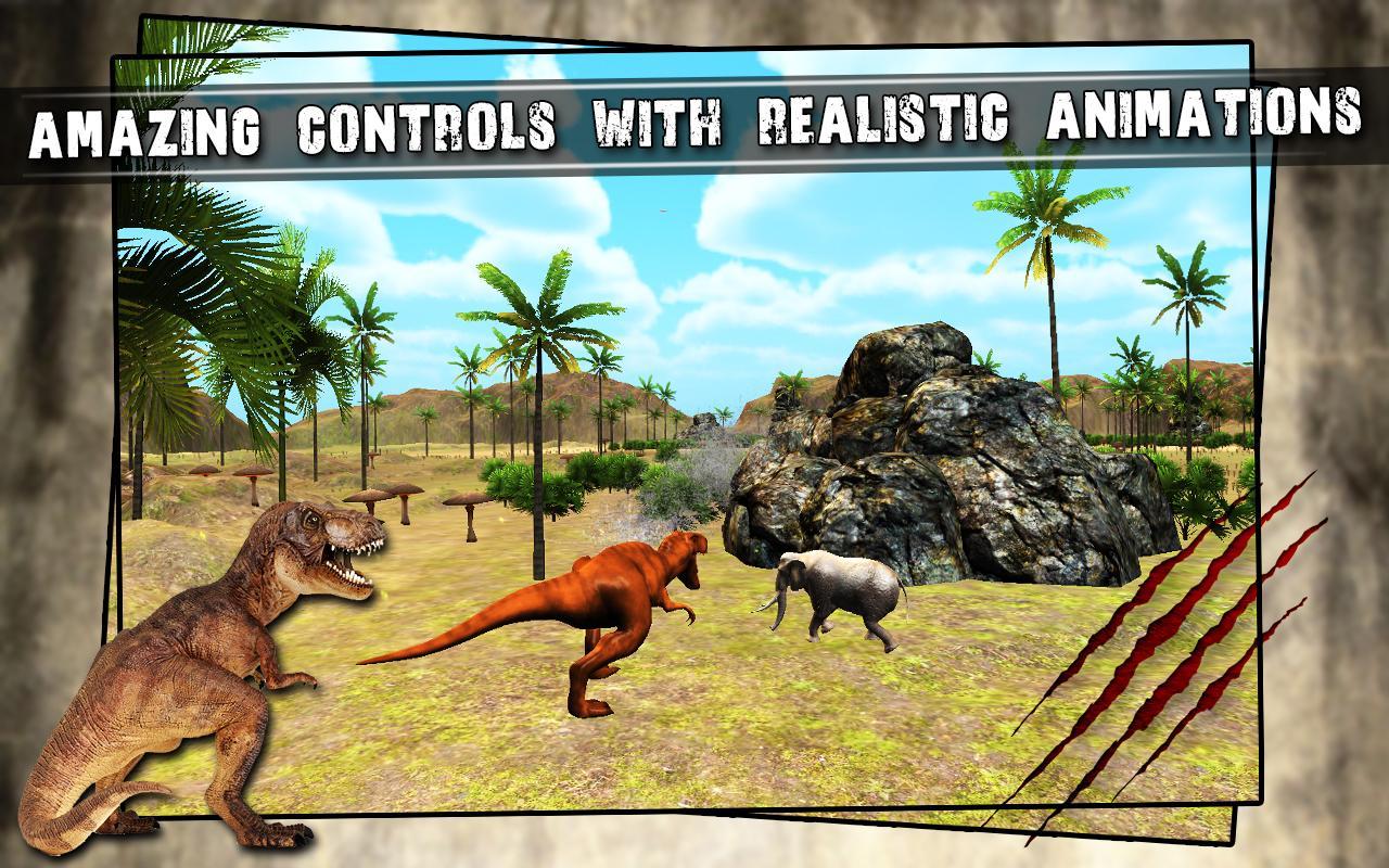 African Dino Tyrannosaurus Sim