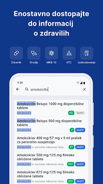 Mediately Register Zdravil