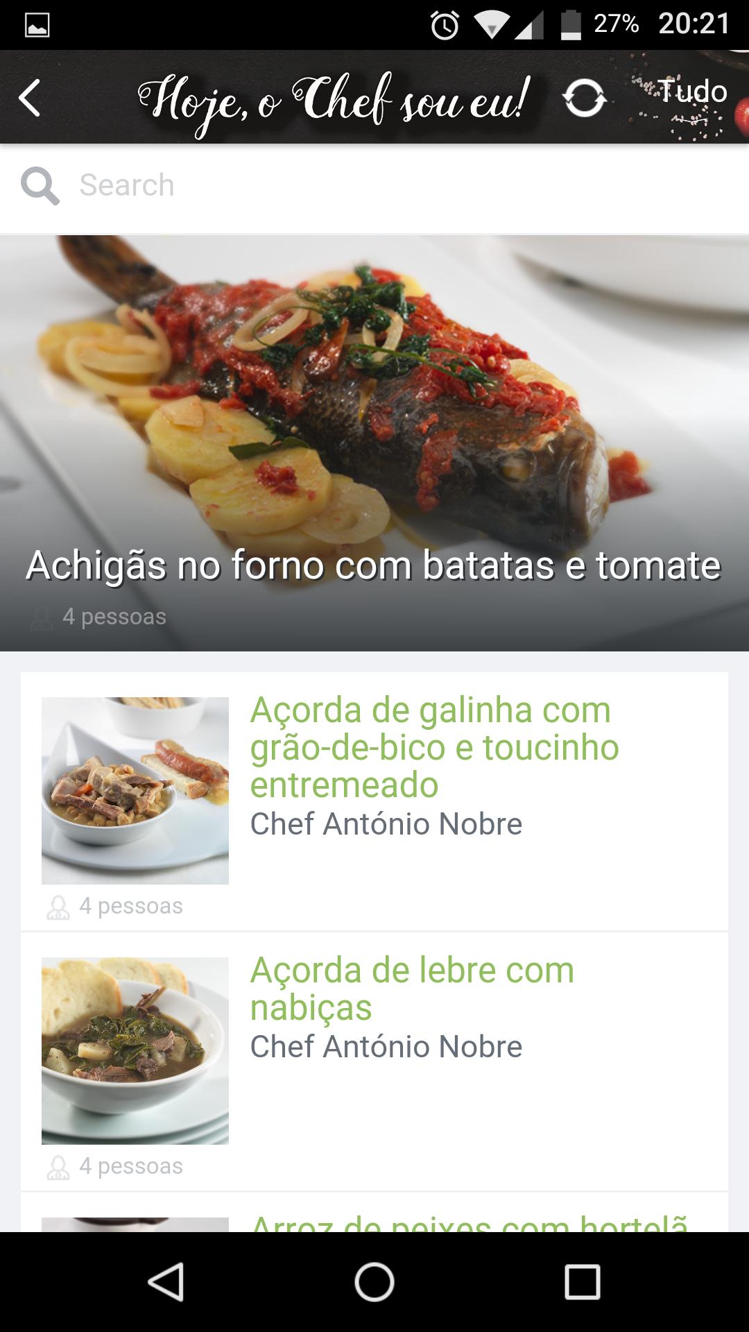 Hoje, o Chef sou eu!