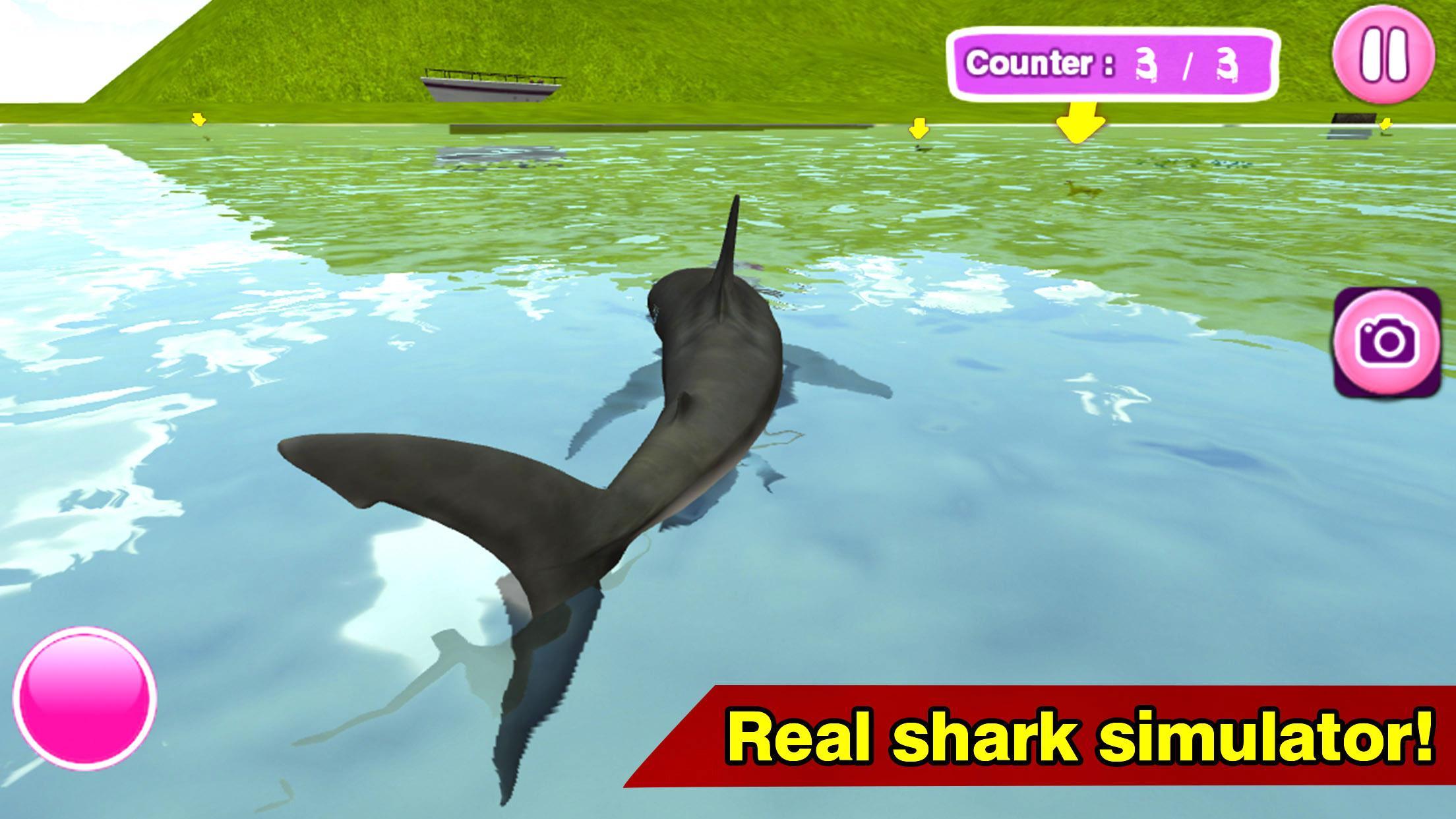 Scary Shark Simulator 2020: Shark Games