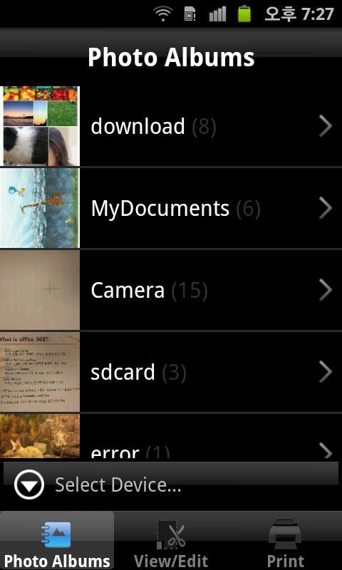Samsung Mobile Print Photo