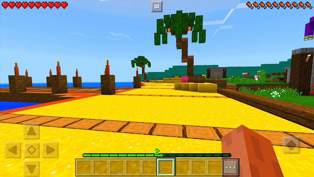 World of Color MCPE Map for Girls