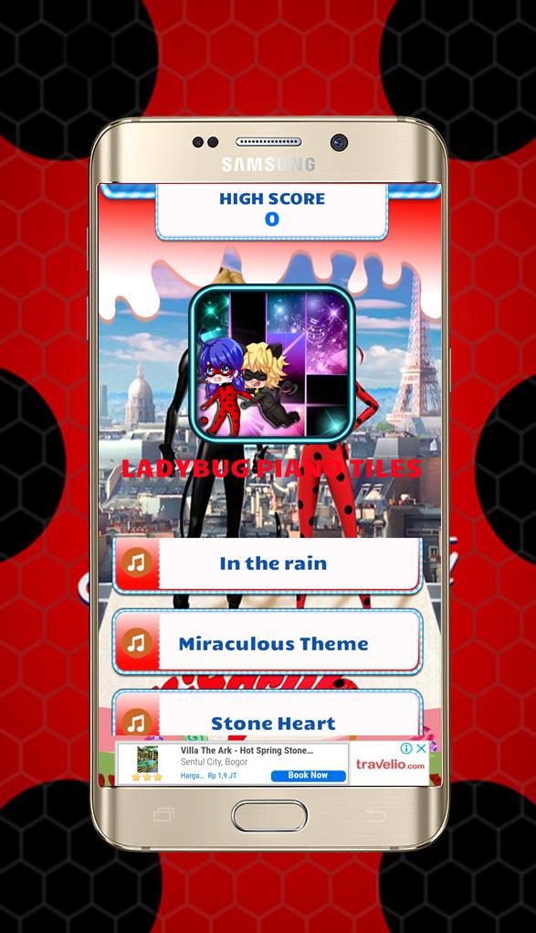 Miraculous Ladybug Piano Tiles
