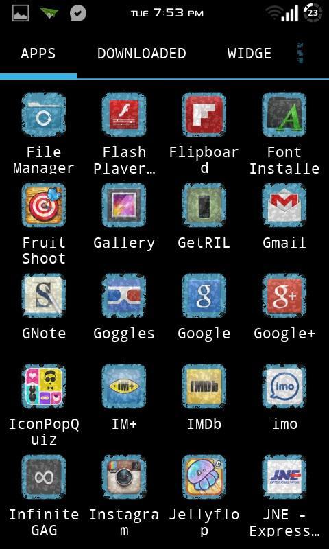 Torn Paper ICS Apex Theme Free