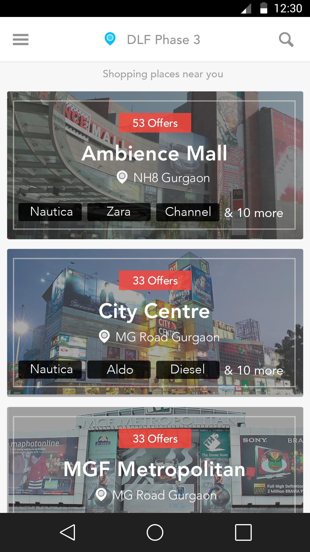 BuzzL - Mall Shopping Guide