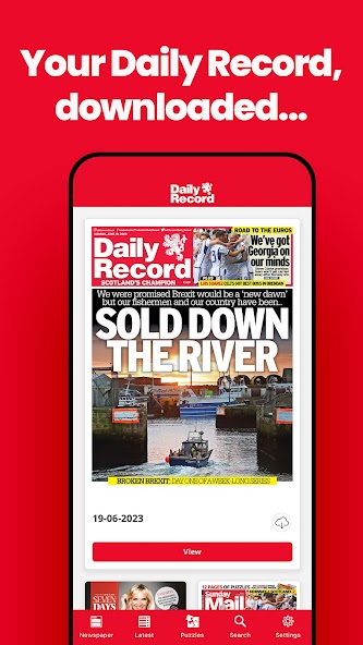 Daily Record Newspaper