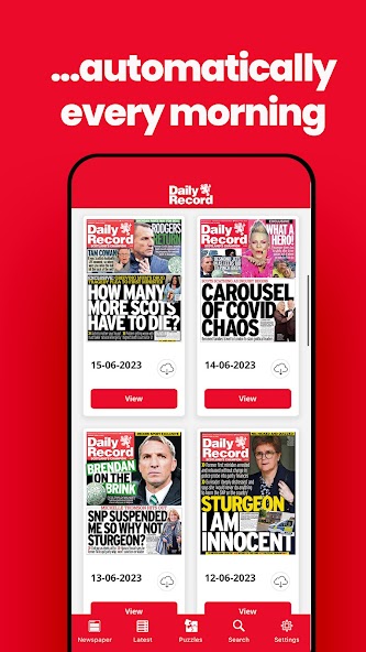 Daily Record Newspaper