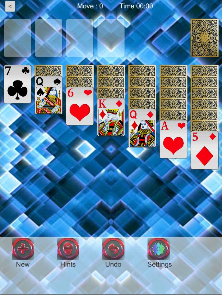 Solitaire Classic : Cube Klondike