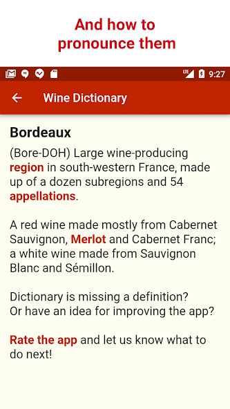 Wine Dictionary