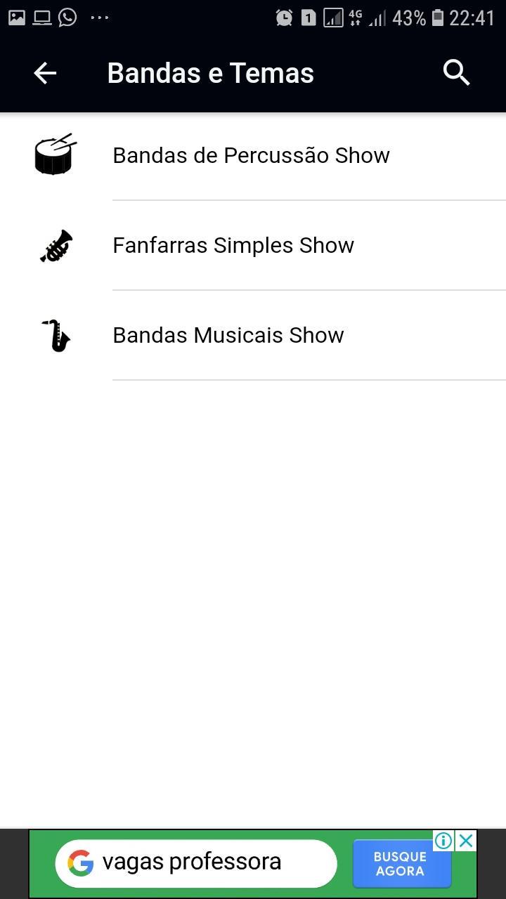 TOCA MUITO - Bandas e Fanfarra