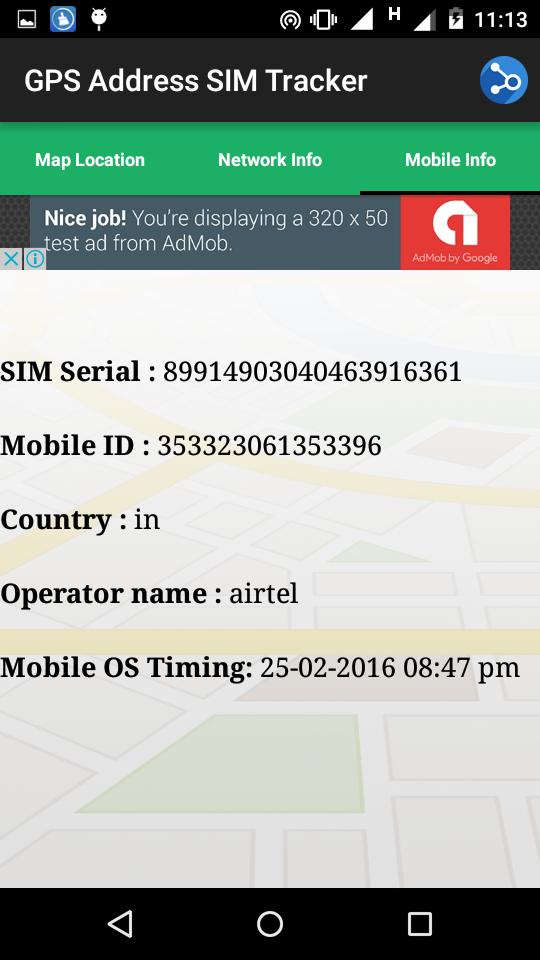 GPS Address Sim Tracker