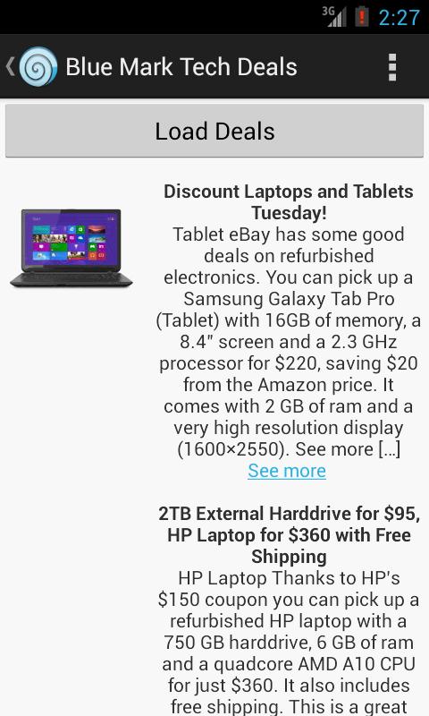 Blue Mark Tech Deals