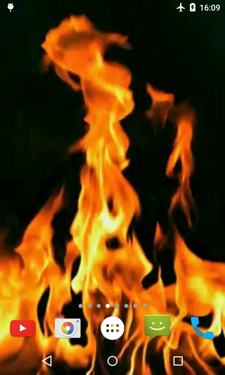 Fire Video Live Wallpaper