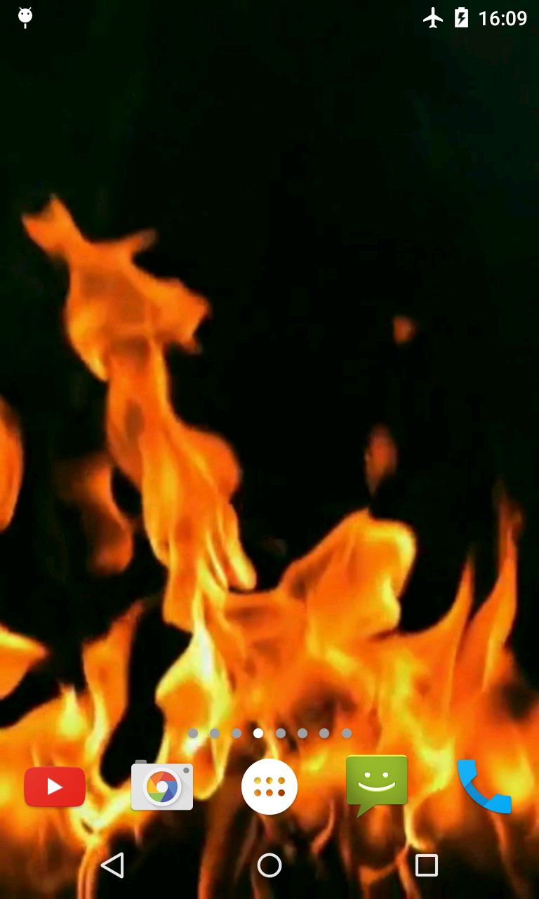 Fire Video Live Wallpaper