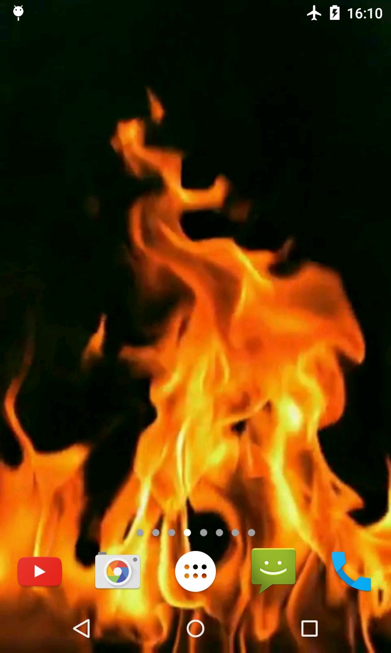 Fire Video Live Wallpaper