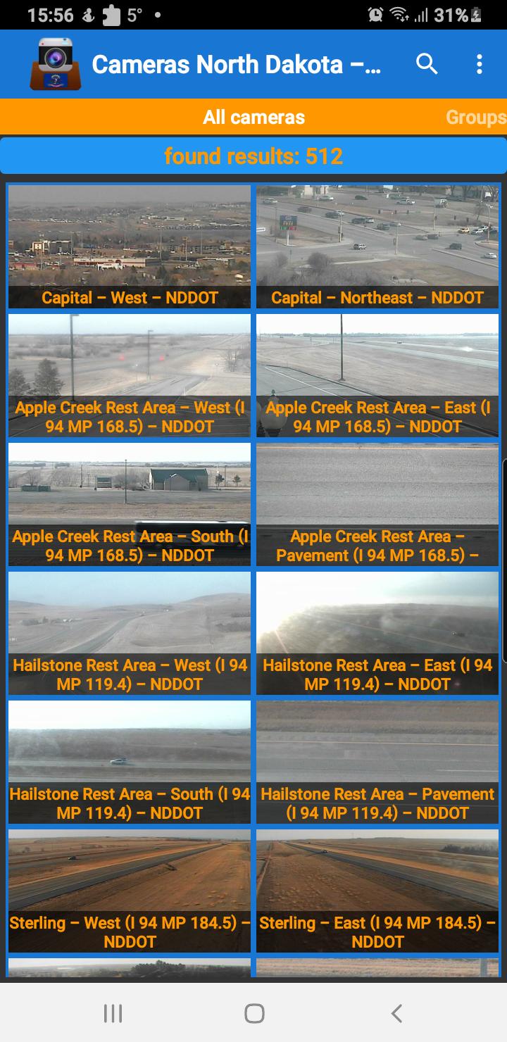 Cameras North Dakota - Traffic