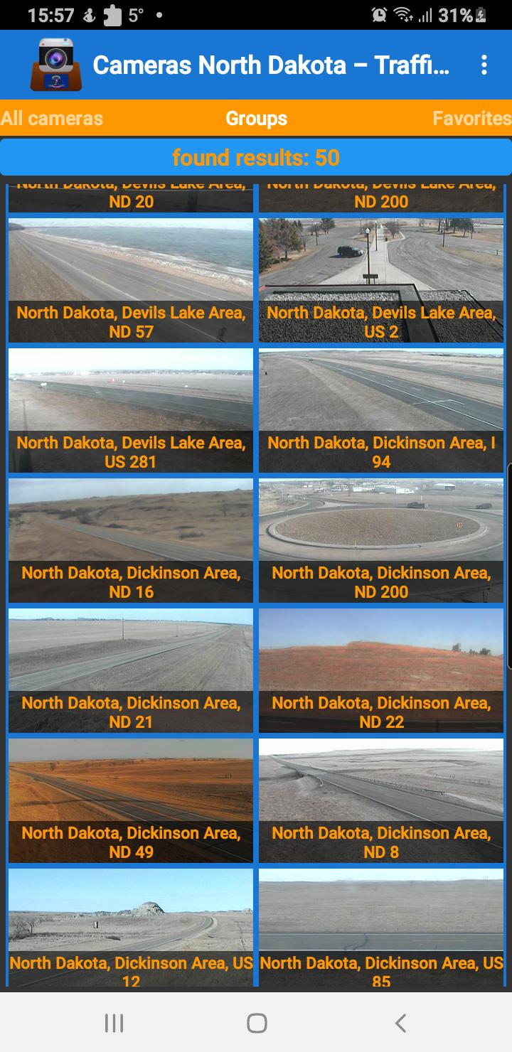 Cameras North Dakota - Traffic