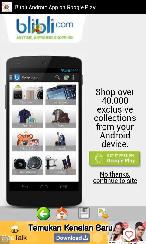 Indonesia onlineshop launcher