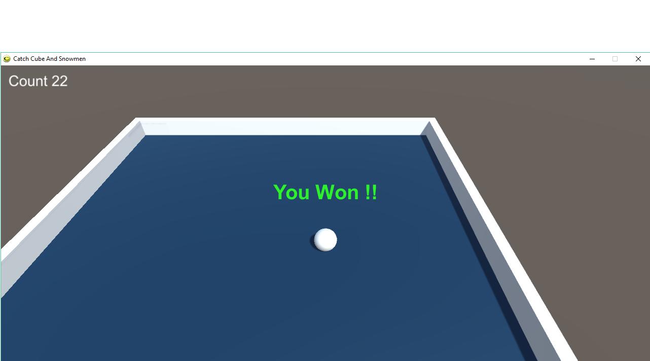 Catch Cubes & Snowmen