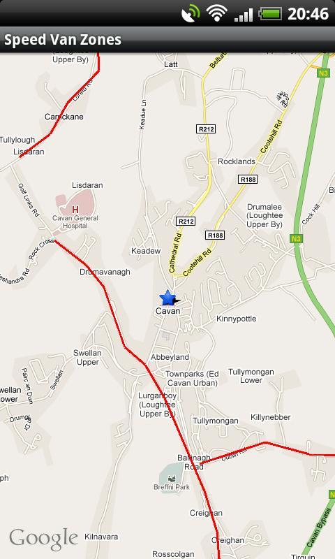 Speed Van Zones Ireland