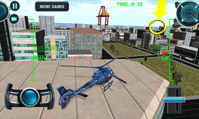 Rio City Mad Helicopter Pilot