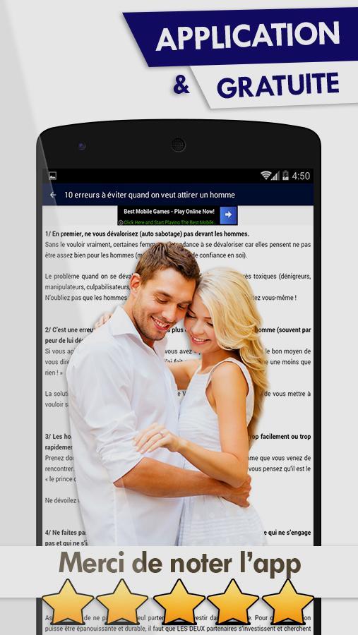 Rendre un homme amoureux