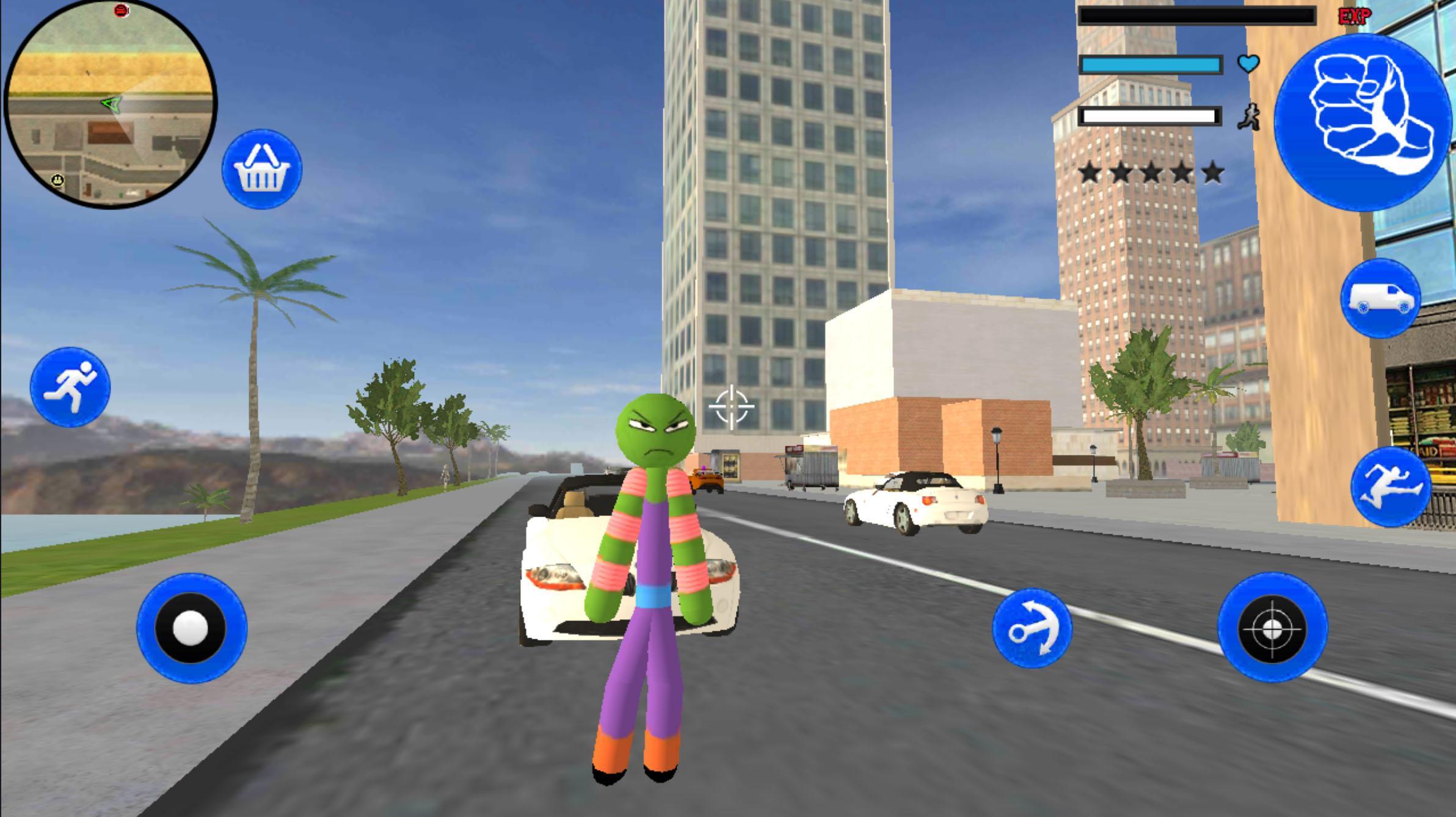 Stickman Biccolo Rope Hero