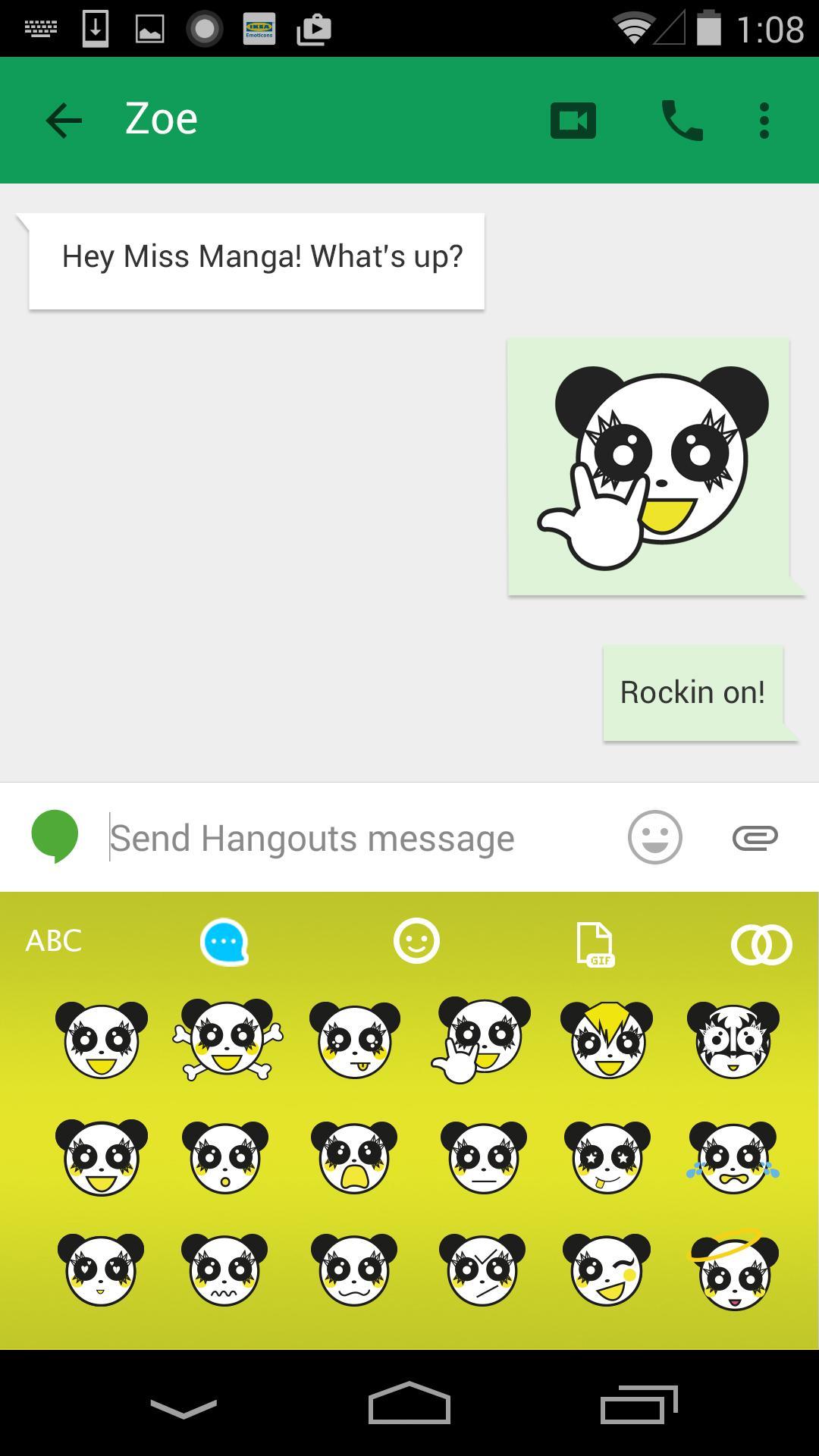 Miss Manga Rock Keyboard