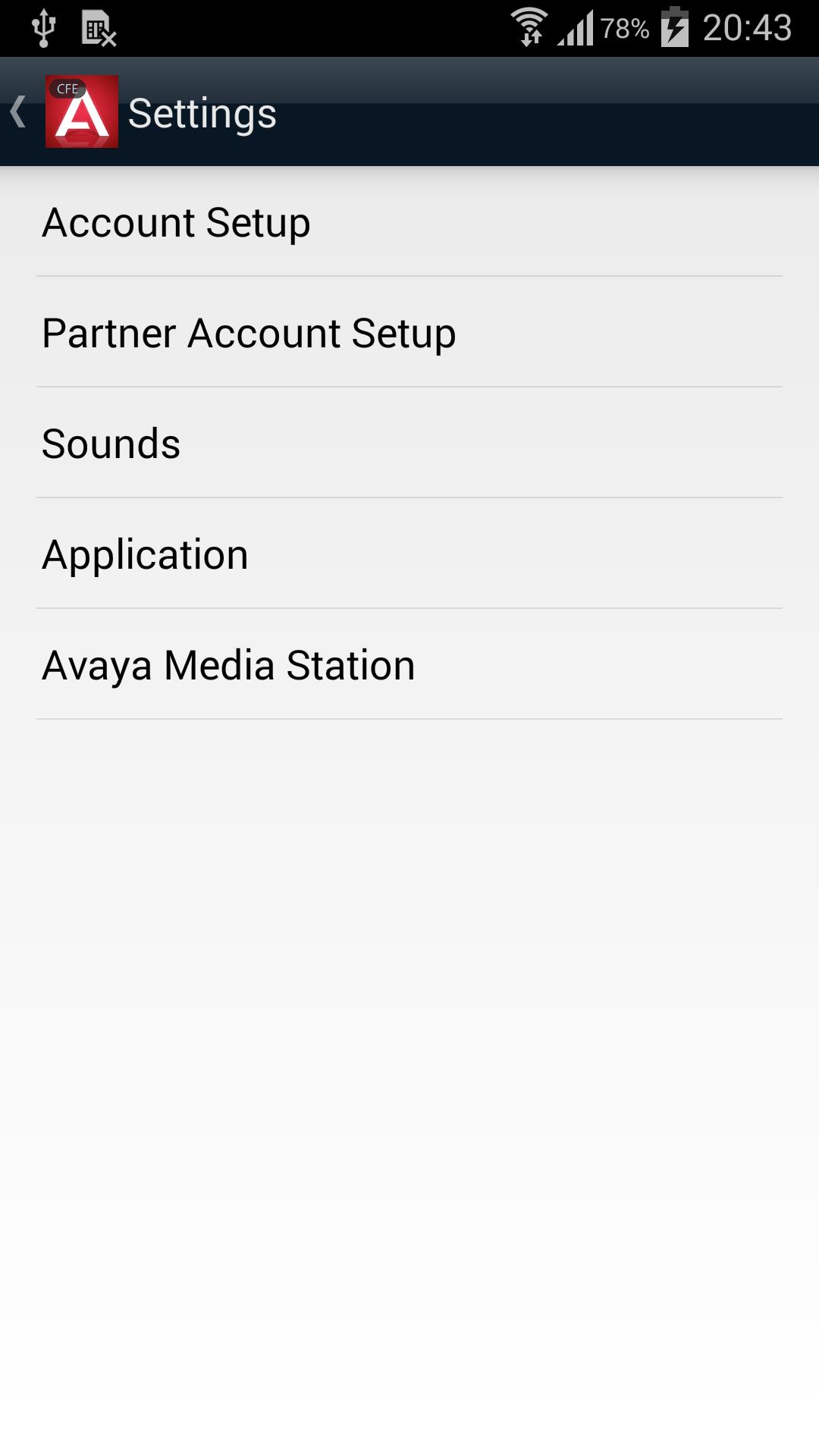 Avaya Media Station CFE