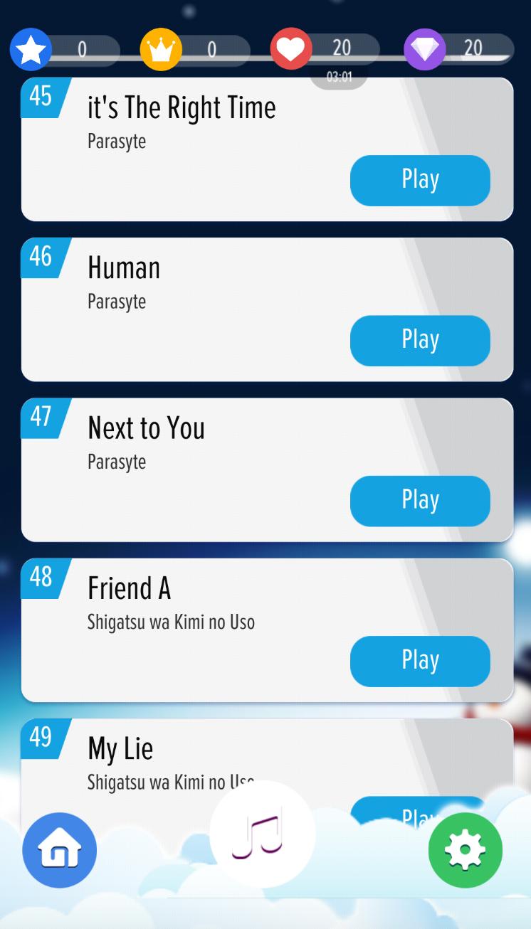 Anime Piano Magic Tiles