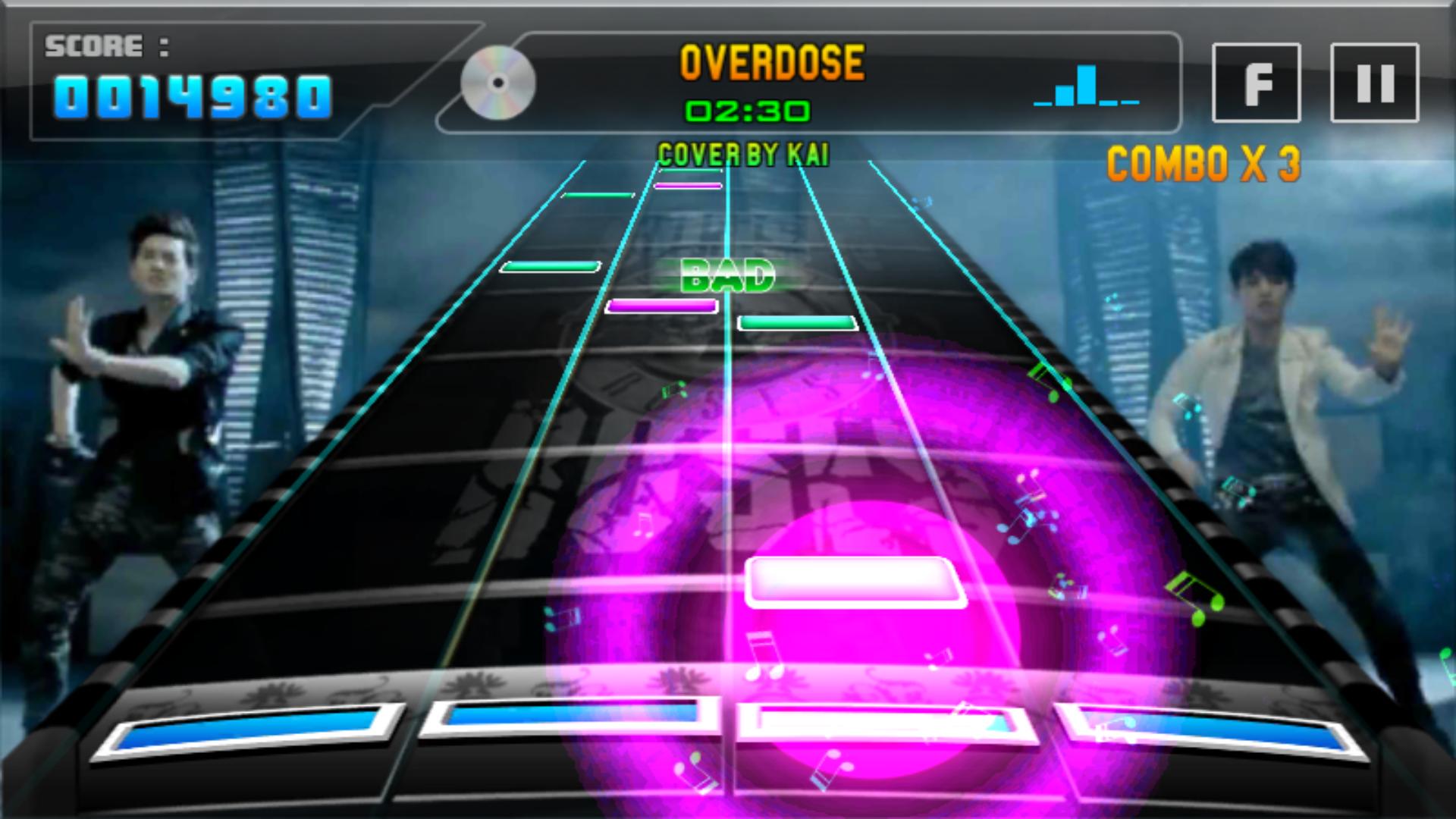 Exo Piano Tiles Game