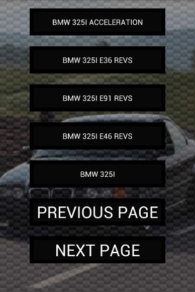 Engine sounds of 325i