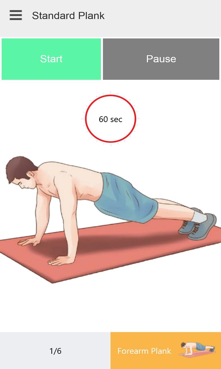 Plank Workout