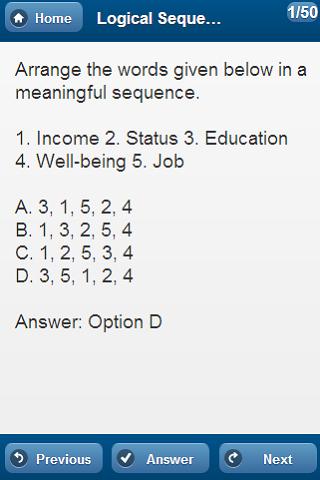 Verbal Reasoning Q & A