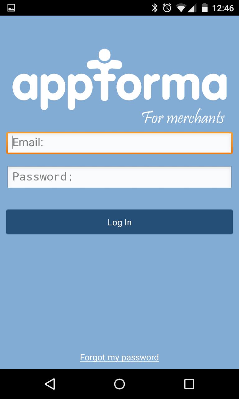 Appforma for Merchants