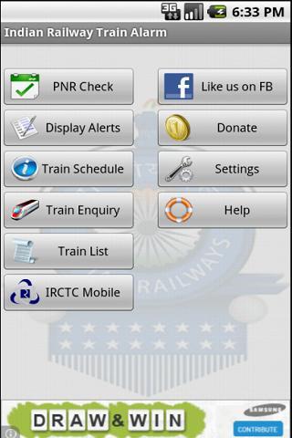 Indian Railway Train Alarm