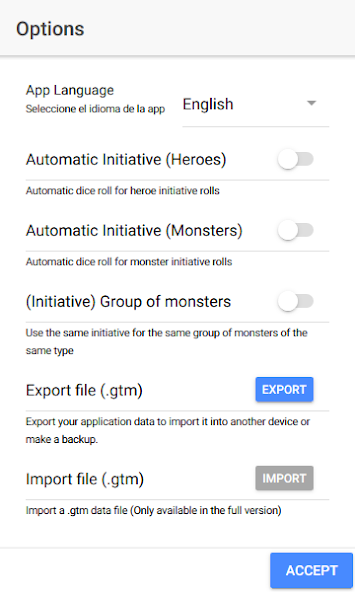D&D Tool - Initiative Tracker