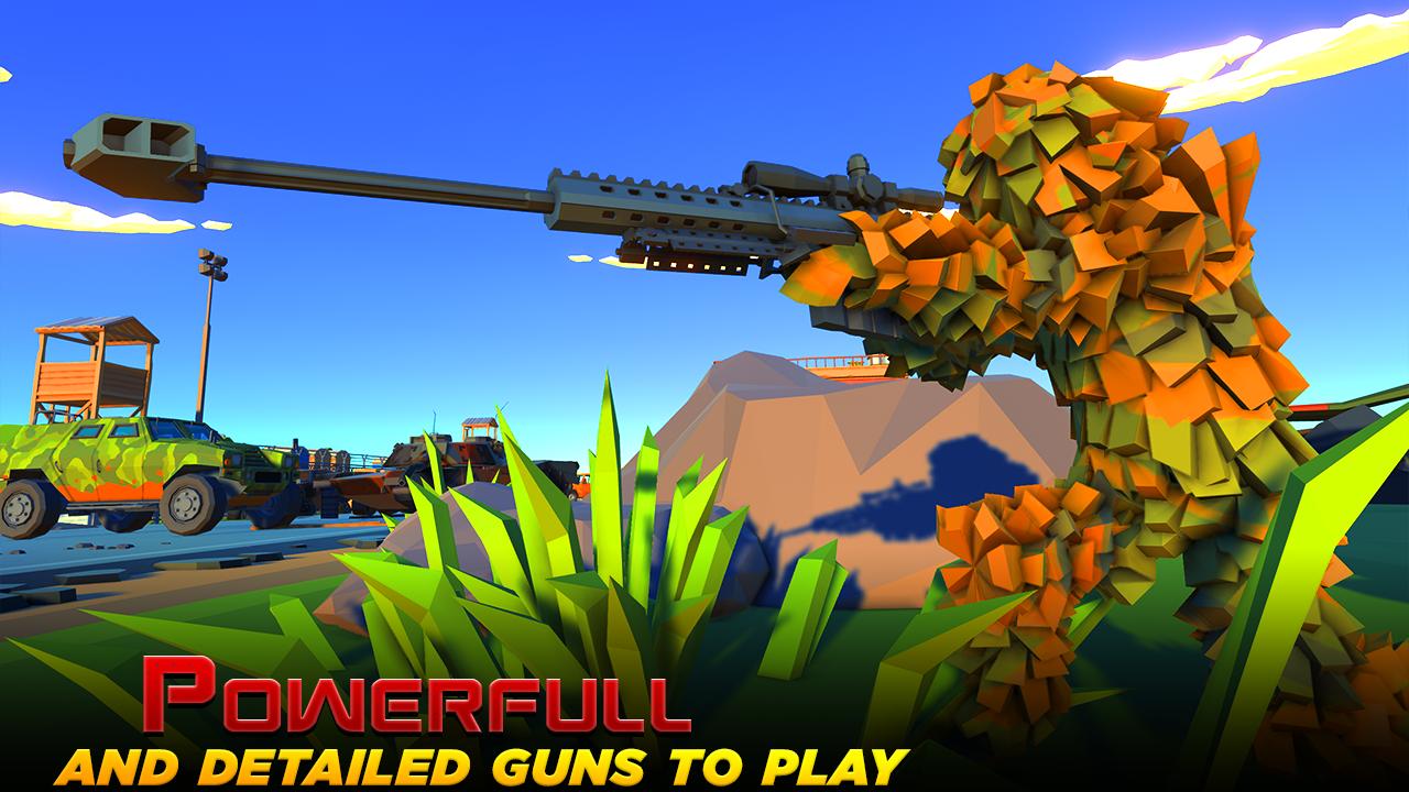 World War Polygon Shooting Game: Modern War Game