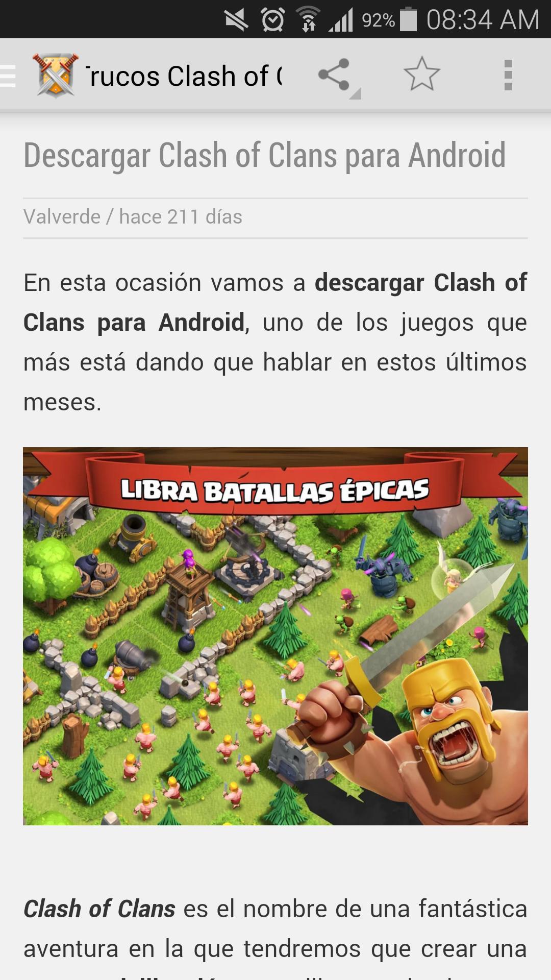 Trucos Clash of Clans