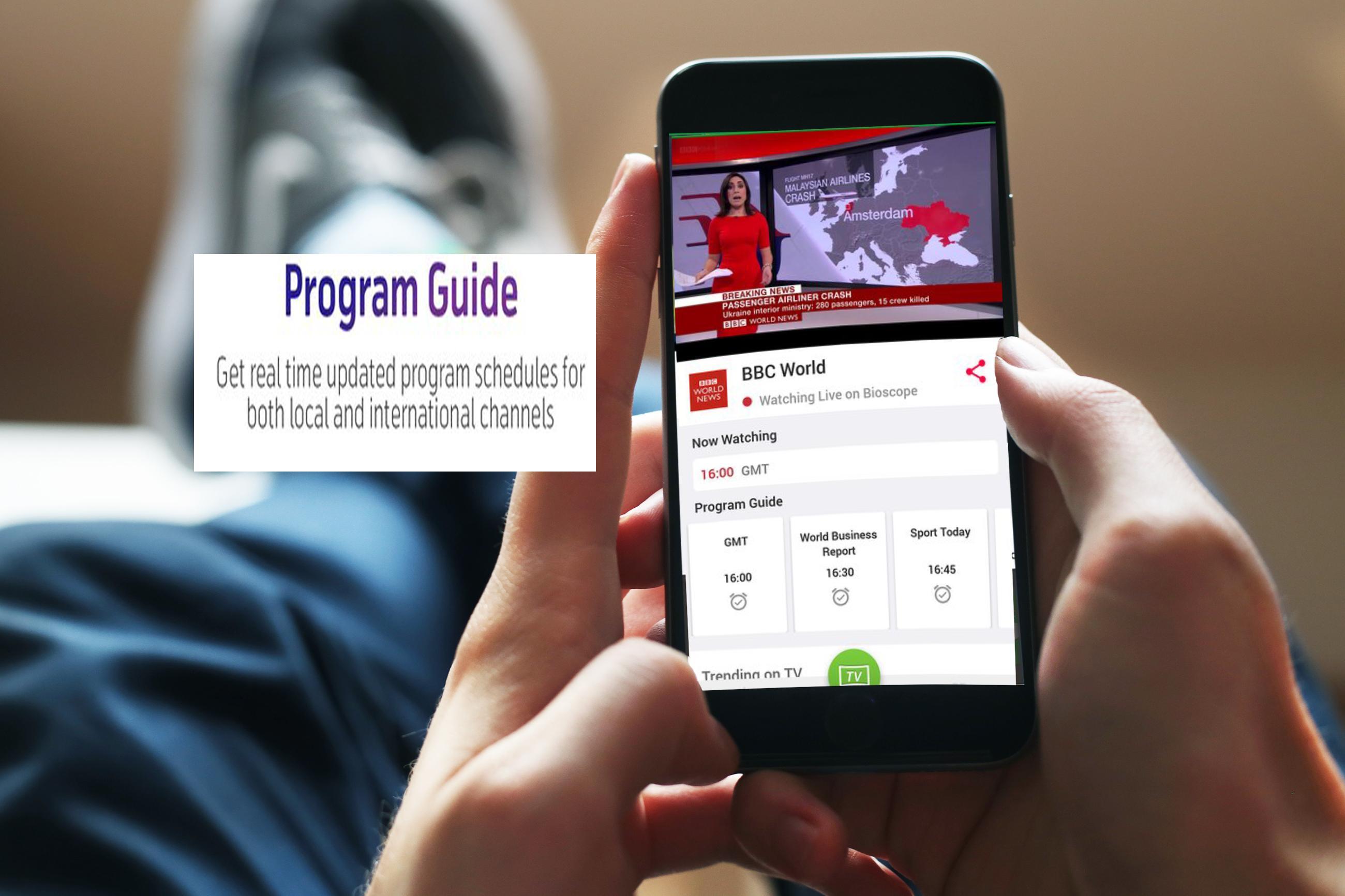 Guide for Bioscope Live Tv