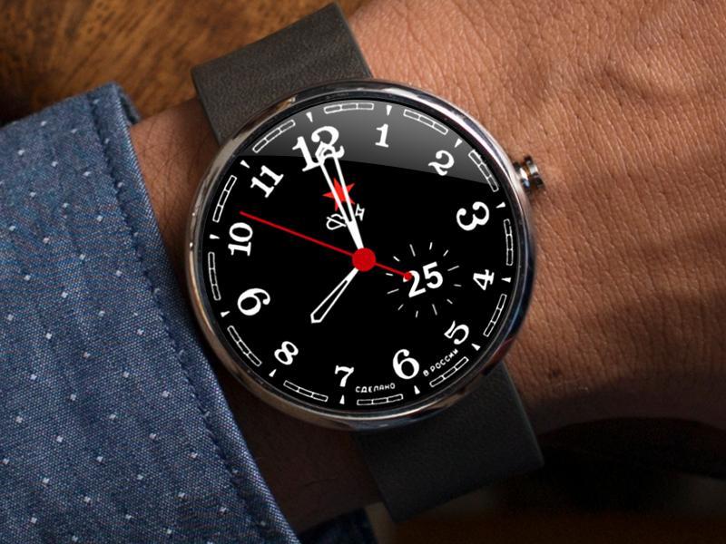 Russian commander watches