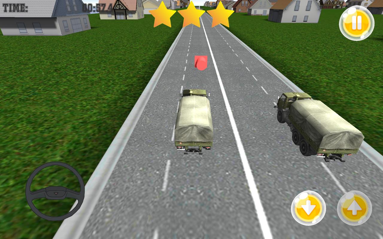 Army Truck City Racing